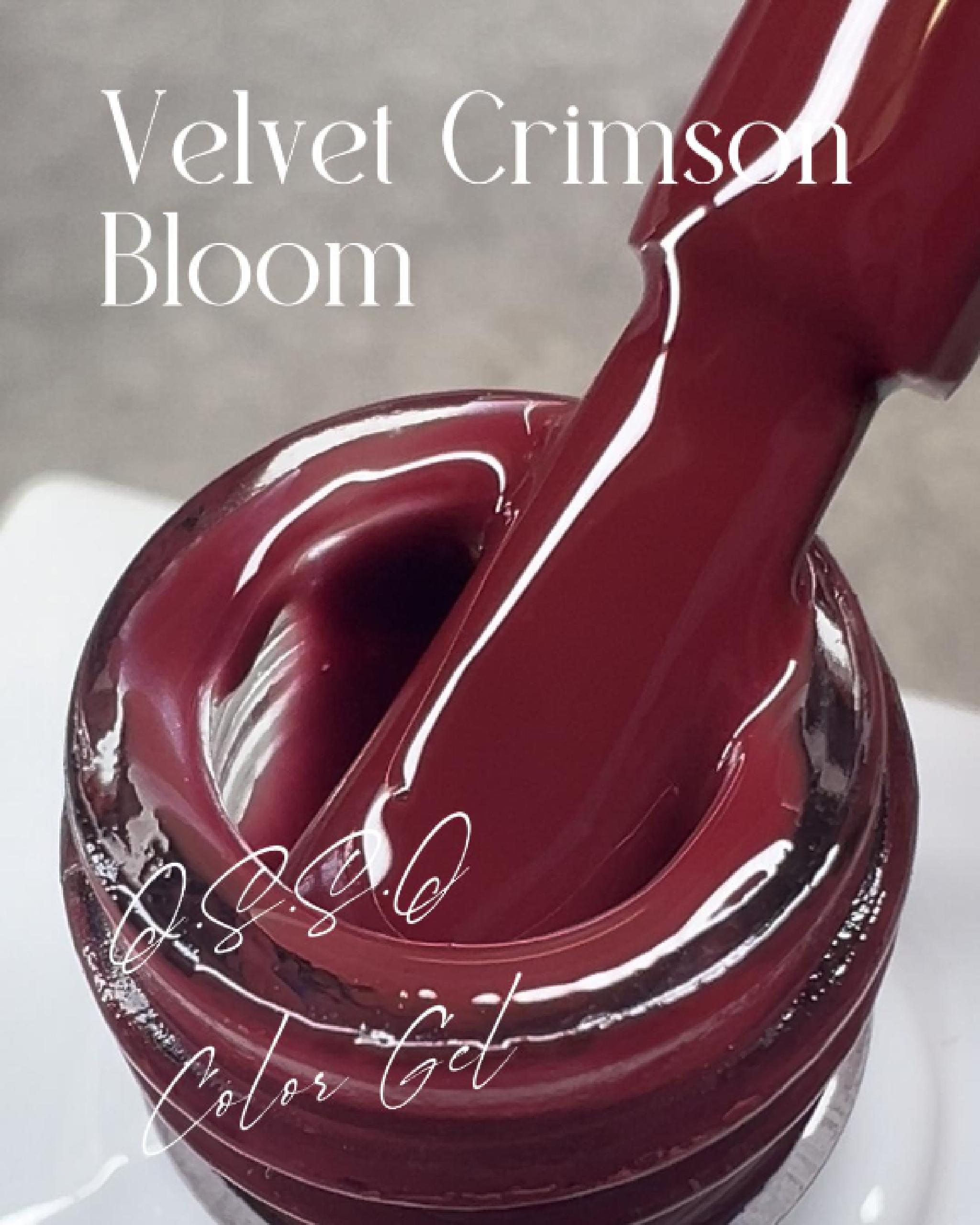 彩色甲油膠 Velvet Crimson Bloom 18ml