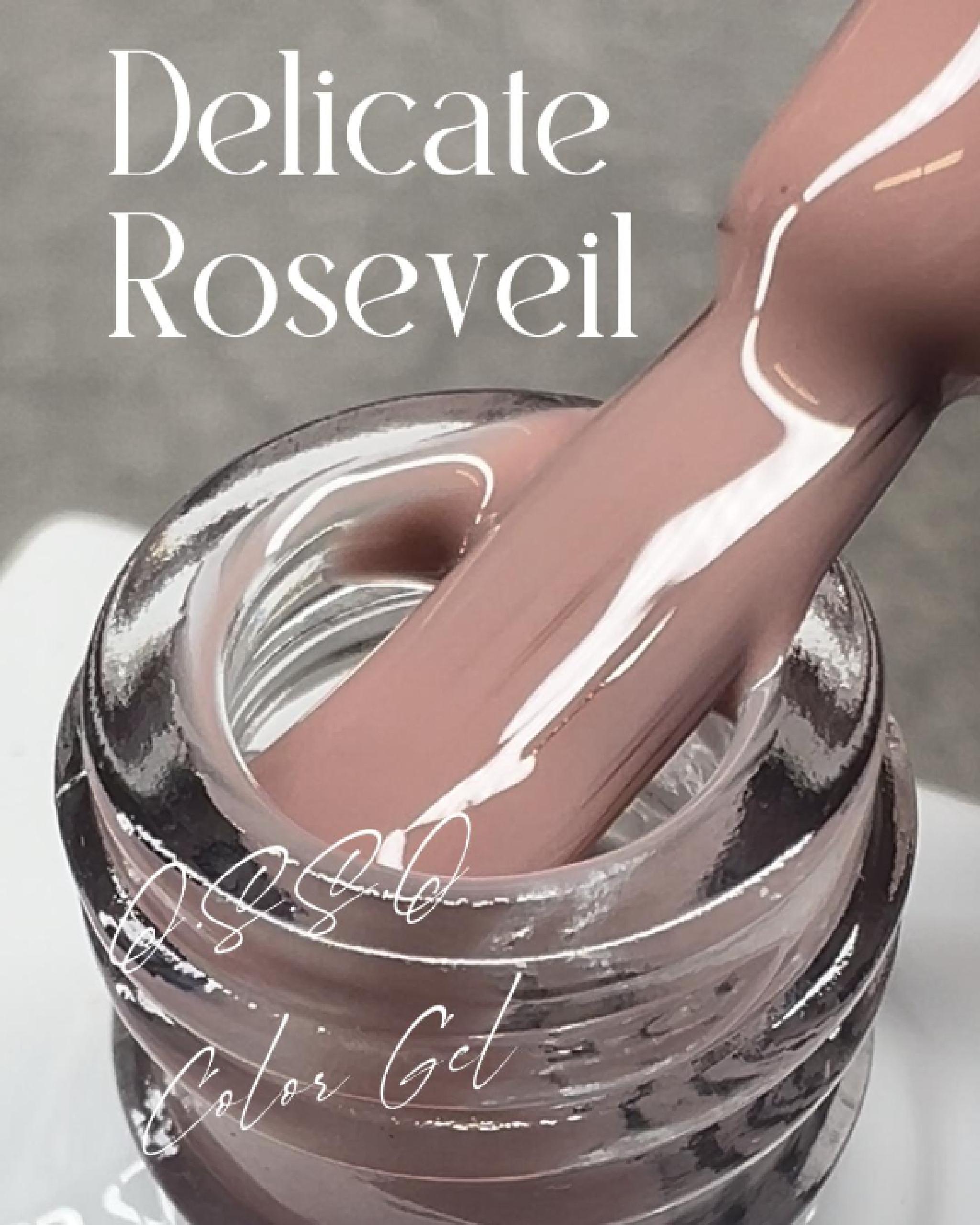 彩色甲油膠 Delicate Roseveil 18ml