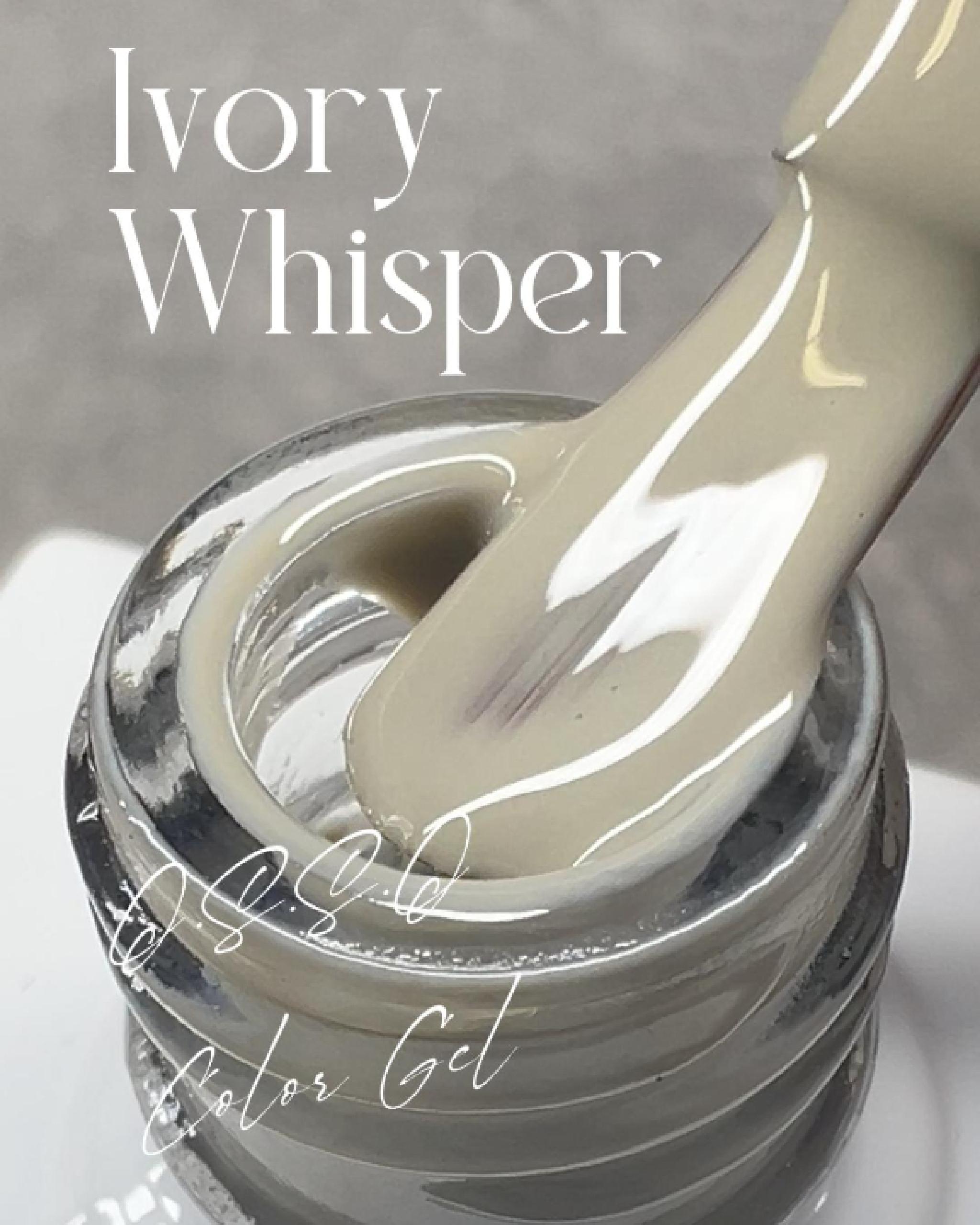 彩色甲油膠 Ivory Whisper 18ml