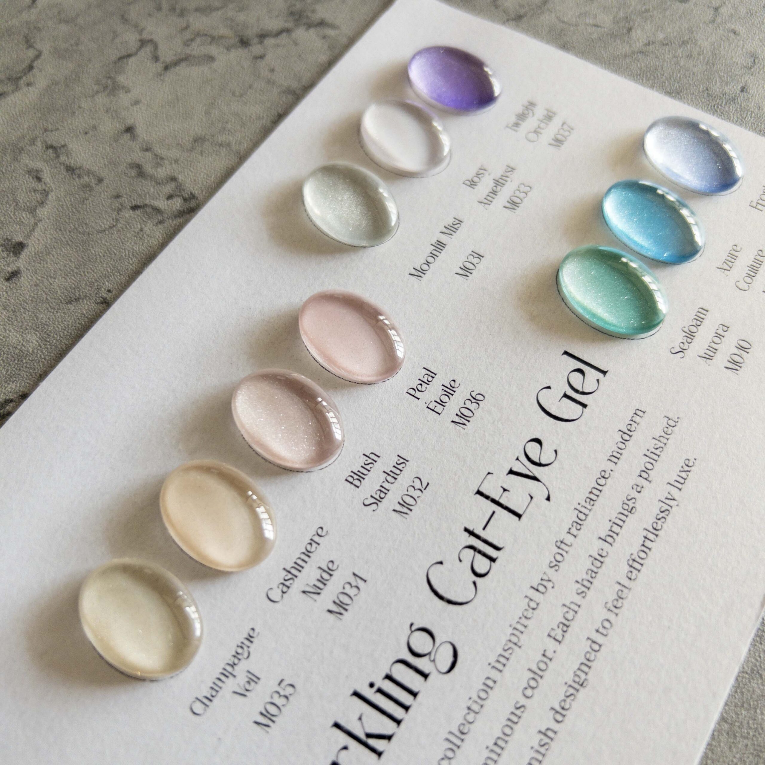 彩色貓眼甲油膠 Color Cat Eye Gel Polish - Sparkling Shine Set 10支 4 O.S.S.O Sparklig Shine Cat Eye 貓眼 Gel