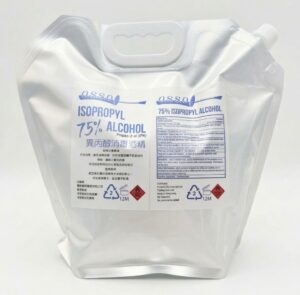 75% 異丙醇消毒酒精(水劑) - 鋁袋裝 5000ml