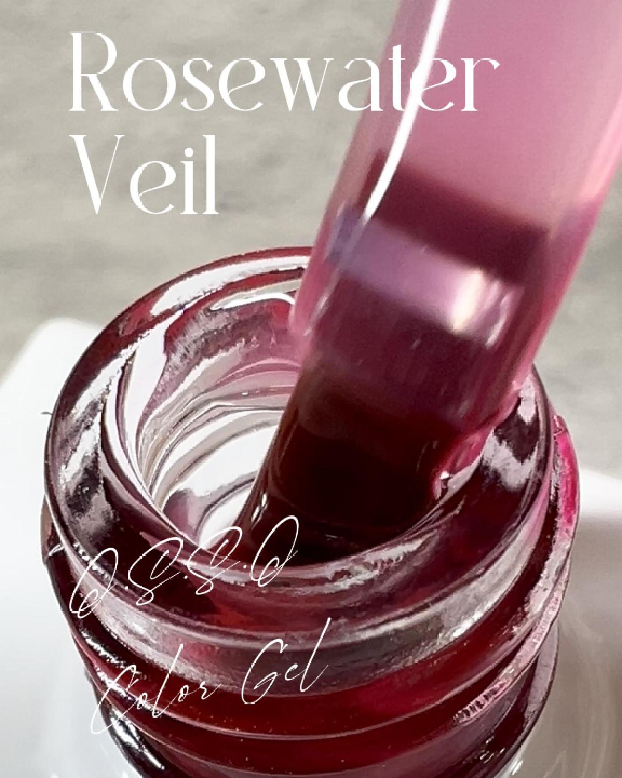 彩色半透甲油膠 Color Gel Polish - Rosewater Veil 18ml 1 彩色半透甲油膠 Color Gel Polish - Rosewater Veil 18ml